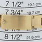 1981 Rolex Oyster Perpetual Date 14K Yellow Gold Silver 34mm Watch 1503 PAPERS