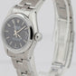 Rolex Ladies DateJust Black 26mm Stainless Steel Oyster Automatic Watch 69160