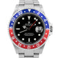 UNPOLISHED Rolex GMT-Master II PEPSI BLUE Red NO-HOLES Steel 40mm Watch 16710