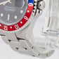 UNPOLISHED Rolex GMT-Master II PEPSI BLUE Red NO-HOLES Steel 40mm Watch 16710