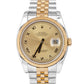 Rolex DateJust 36mm Champagne 18K Yellow Gold Two-Tone Jubilee Watch 116233