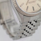 Rolex DateJust 36mm Stainless Steel Silver Jubilee Automatic Date Watch 16234