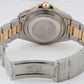 Rolex Submariner Date 18K Yellow Gold DIAMOND Stainless Blue 40mm Watch 16803