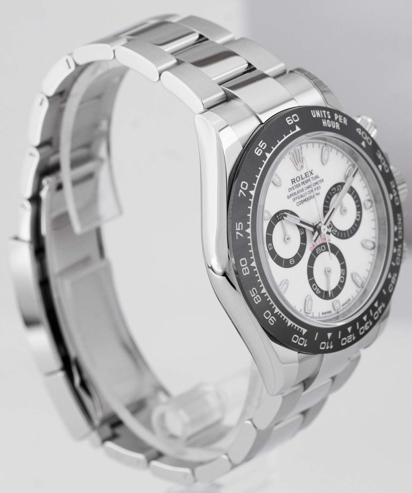 NEW OCT 2022 Rolex Daytona Cosmograph 40mm PANDA Stainless Watch 116500 LN FULL