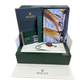 2012 BOX CARD Rolex Yacht-Master White 16628 18K Yellow Gold 40mm Oyster Watch