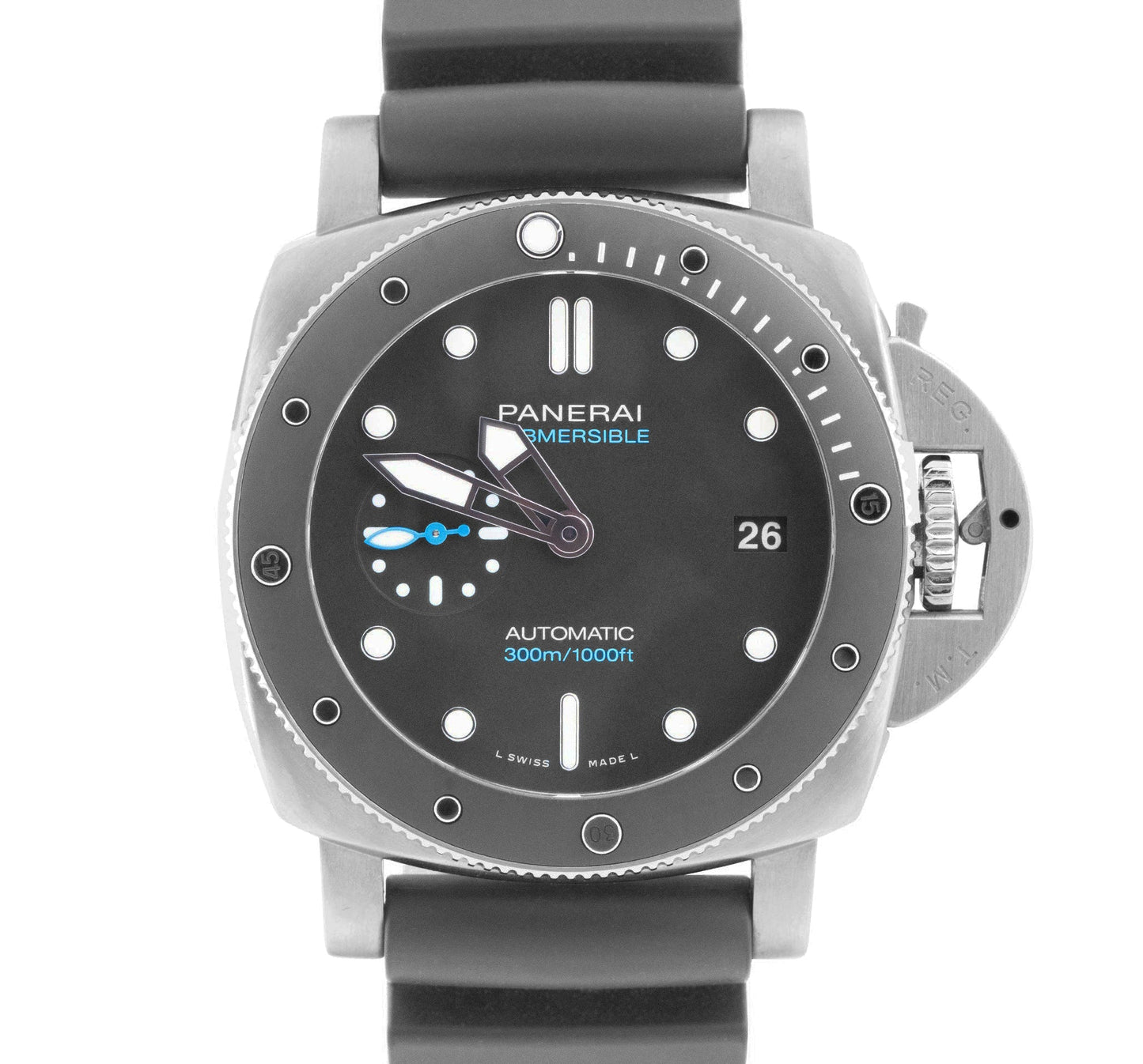 Panerai Submersible PAM 683 Black Automatic 42mm Stainless Steel Watch PAM00683