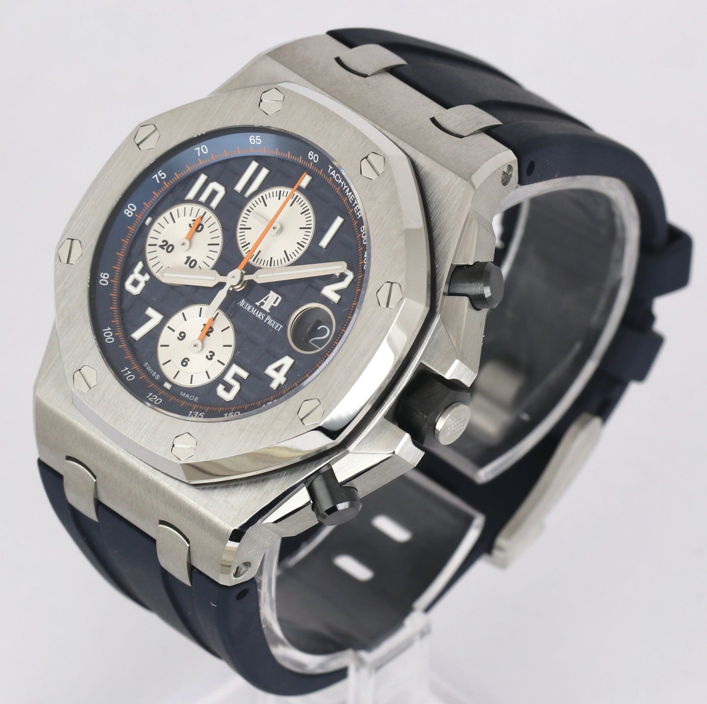 Audemars Piguet AP Royal Oak Offshore Royal Blue Navy 42mm Steel 26470ST Watch