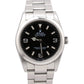 UNPOLISHED 2008 REHAUT Rolex Explorer I Black Stainless Steel 114270 36mm Watch