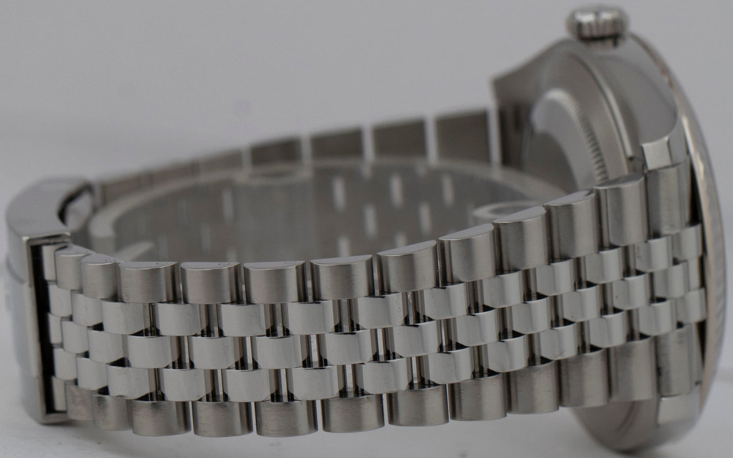 2022 Rolex DateJust Silver Stainless Steel Jubilee Watch 126334 41mm Watch B+P