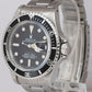 Rolex Submariner Date RED Steel 40mm PATINA Automatic Watch 1680 FULL SET