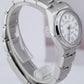 Ladies Rolex Oyster Perpetual 26mm White 3-6-9 Stainless Steel Watch 176200
