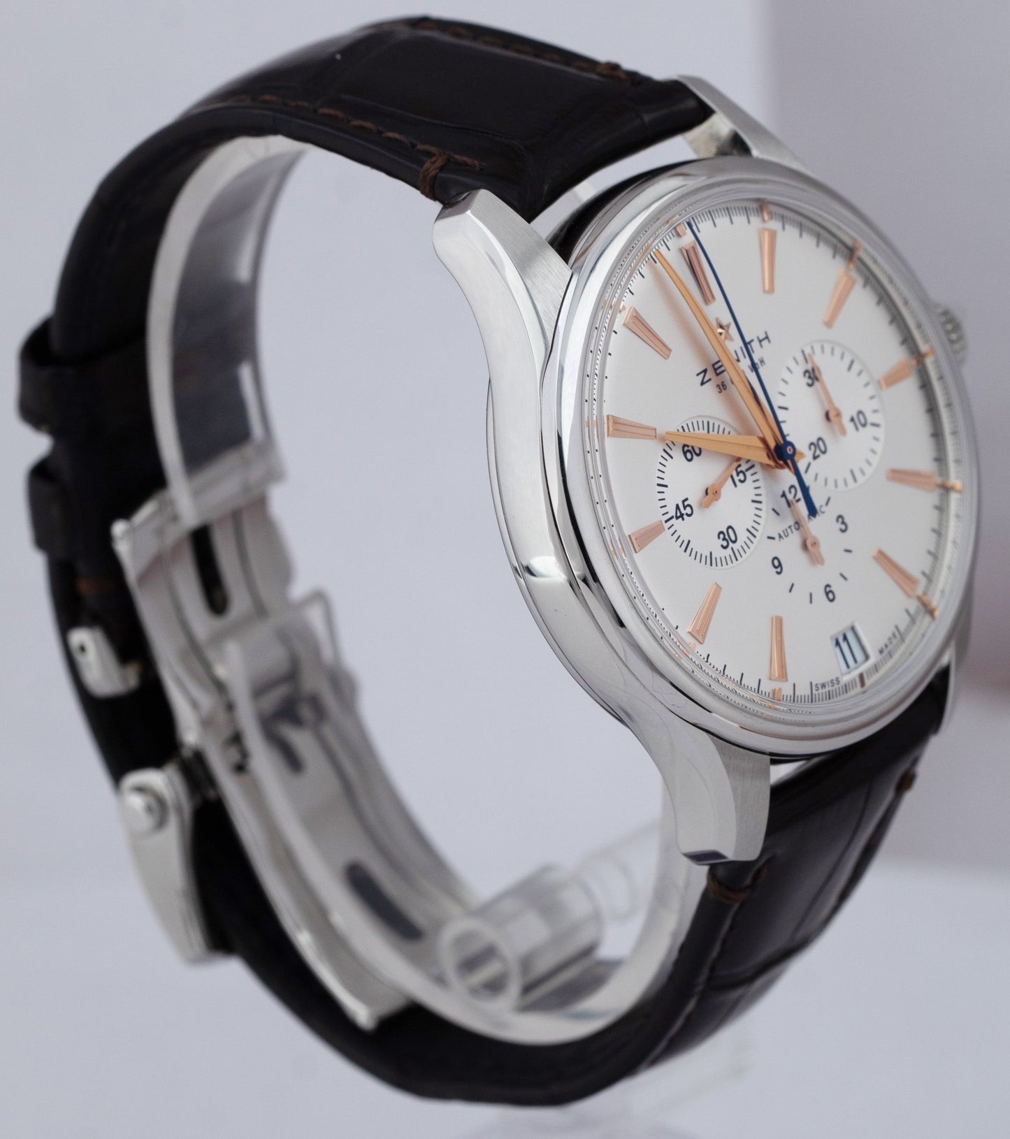 ZENITH El Primero Captain Automatic 42mm Chronograph Watch 03.2110.400/01.C498