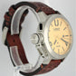 2021 U-Boat U-47 Classico Stainless Steel Beige 47mm Brown Leather 8106 Watch BP