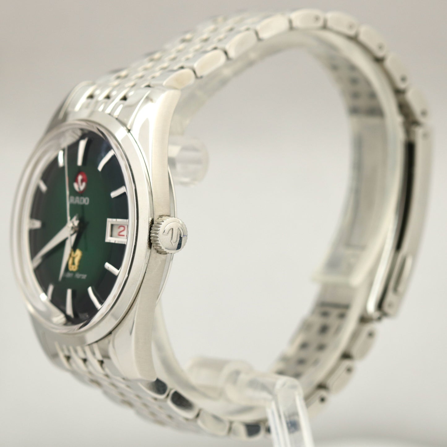 MINT 2020 Rado Switzerland Golden Horse 37mm Stainless Green Vignette Watch B&P