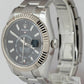 2020 Rolex Sky-Dweller Stainless 18k White Gold Black 42mm Watch 326934 FULL SET