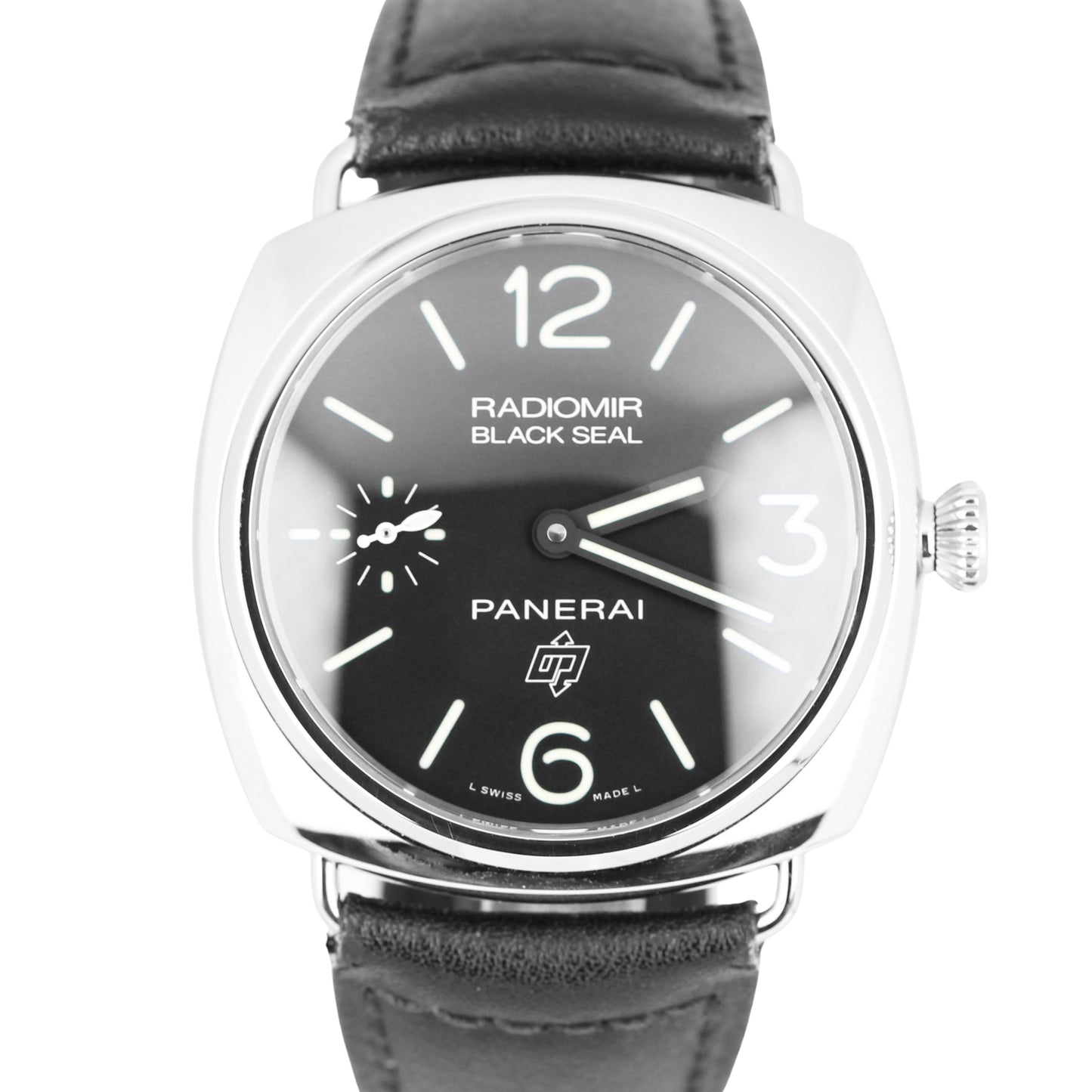 Panerai Radiomir Black Seal Stainless Steel Black 45mm PAM00380 OP6826 LTD Watch