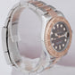 MINT Rolex Yacht-Master Midsize Two-Tone Rose Gold Chocolate 37mm Watch 268621