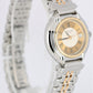 Christofle Paris Calendar Two Tone 27mm Gold Plate Stainless Steel 2718001 Watch