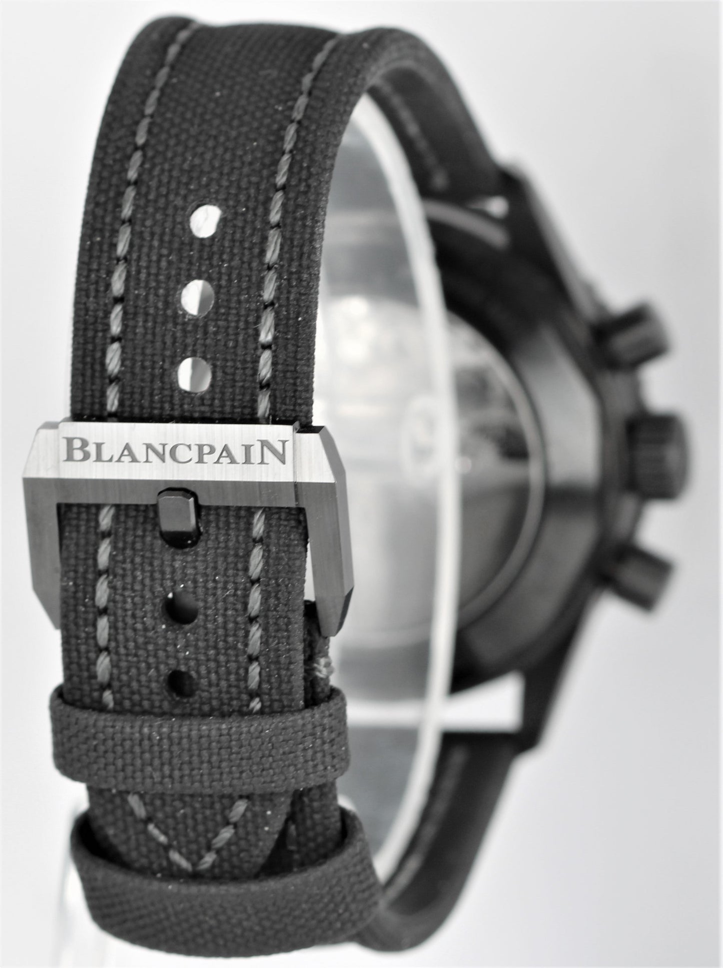 2022 Blancpain Fifty Fathoms Bathyscaphe Ceramic Black 44mm 5200 Watch B&P