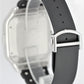 Cartier Santos Chronograph Stainless Steel ADLC Silver 43mm WSSA0017 4183 Watch