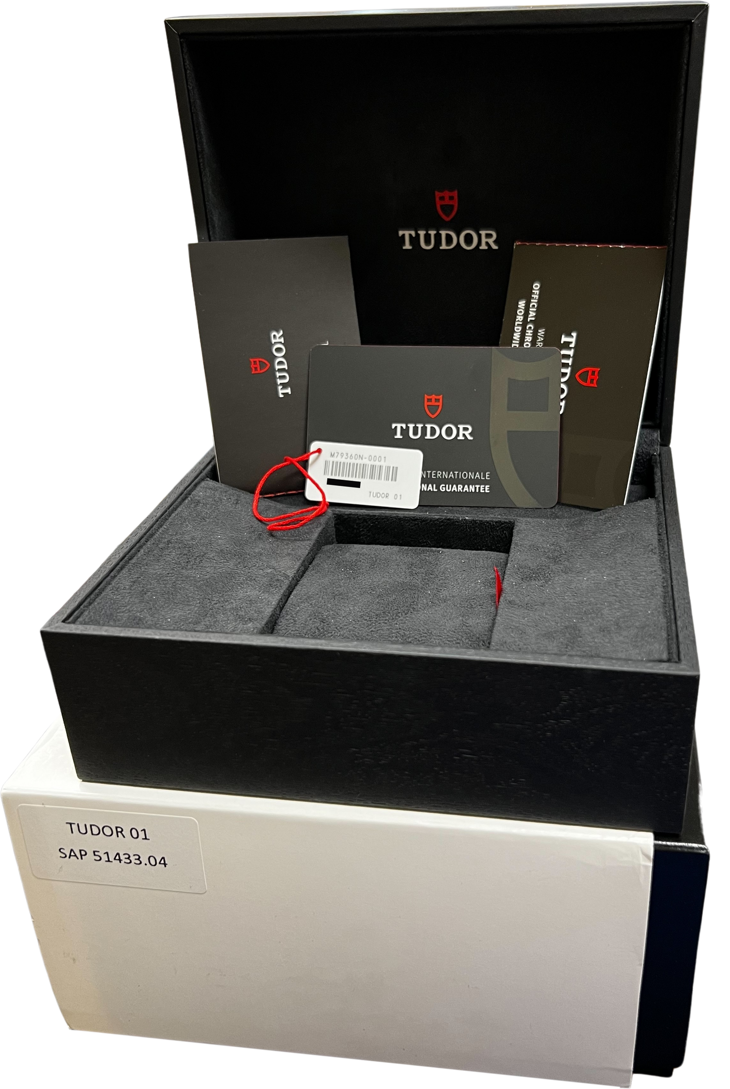 2021 Tudor Black Bay Chrono 41mm Black Stainless Steel Watch 79360 N BOX CARD