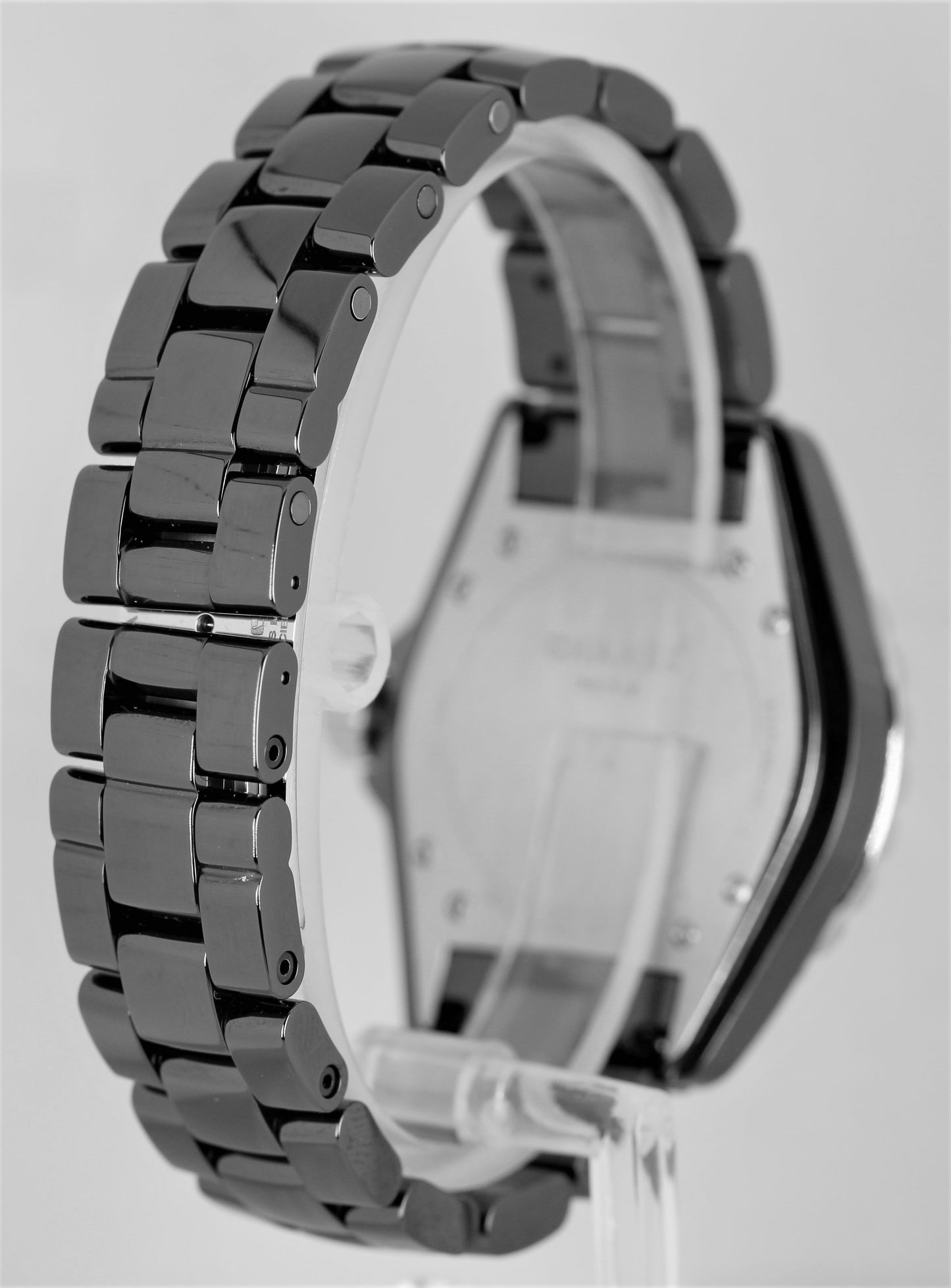 Chanel J12 Black Ceramic Automatic Black RUBY Dial 38mm H1635 Watch