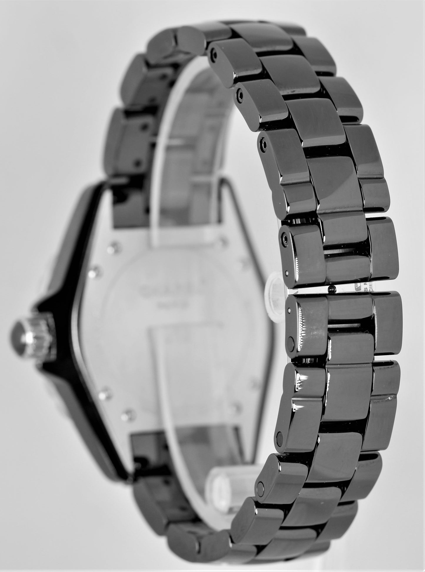 Chanel J12 Black Ceramic Automatic Black RUBY Dial 38mm H1635 Watch