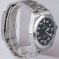 2022 Rolex Air-King 40mm Green Black Stainless Steel Arabic Watch 126900 B+P
