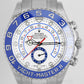 Rolex Yacht-Master II Blue Ceramic Stainless Mercedes White 44mm 116680 Watch