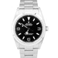 UNPOLISHED Rolex Explorer I Black Automatic Stainless Steel 114270 36mm Watch