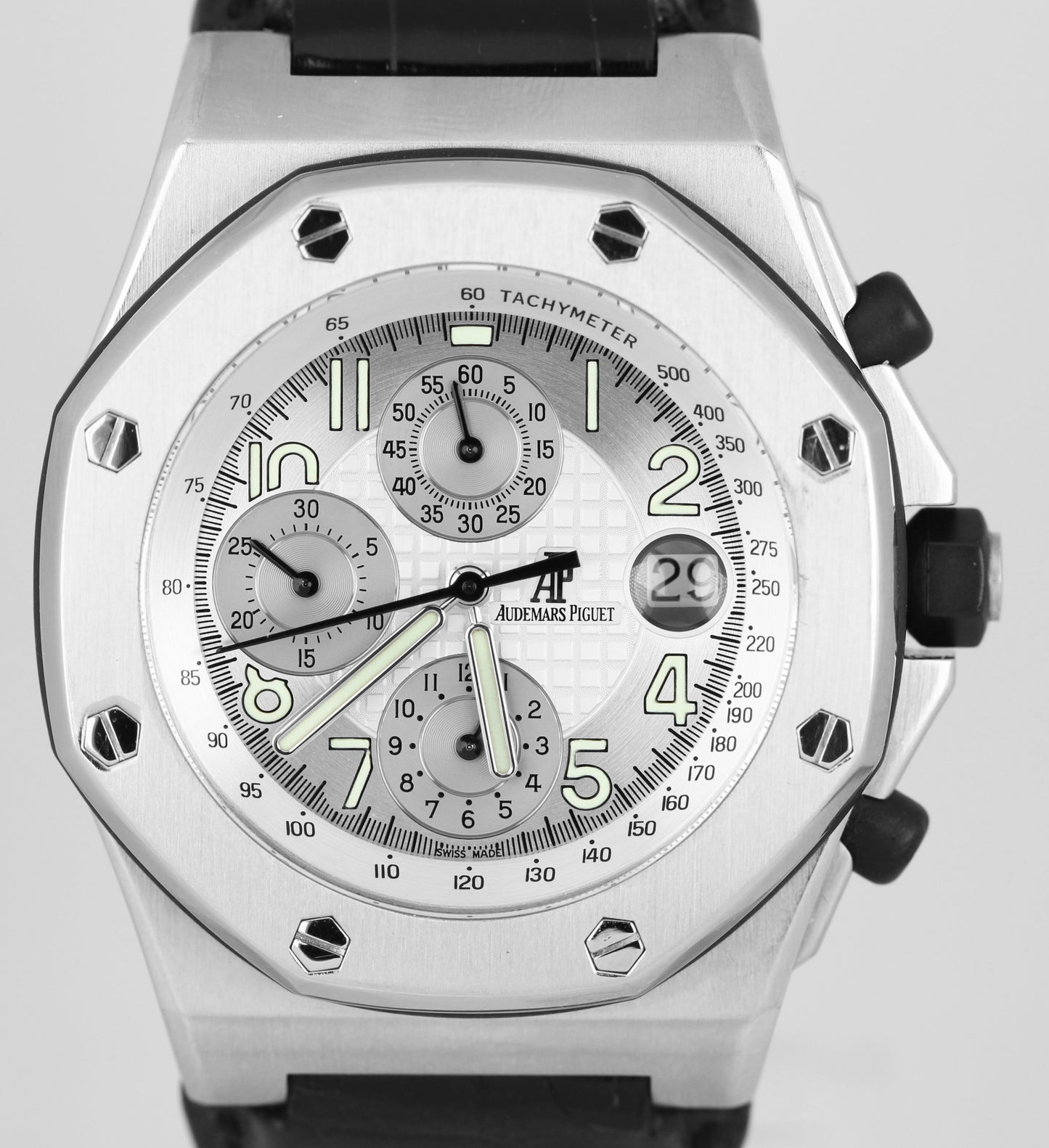 Audemars Piguet Royal Oak Offshore Stainless Steel Silver 42mm 25770ST Watch