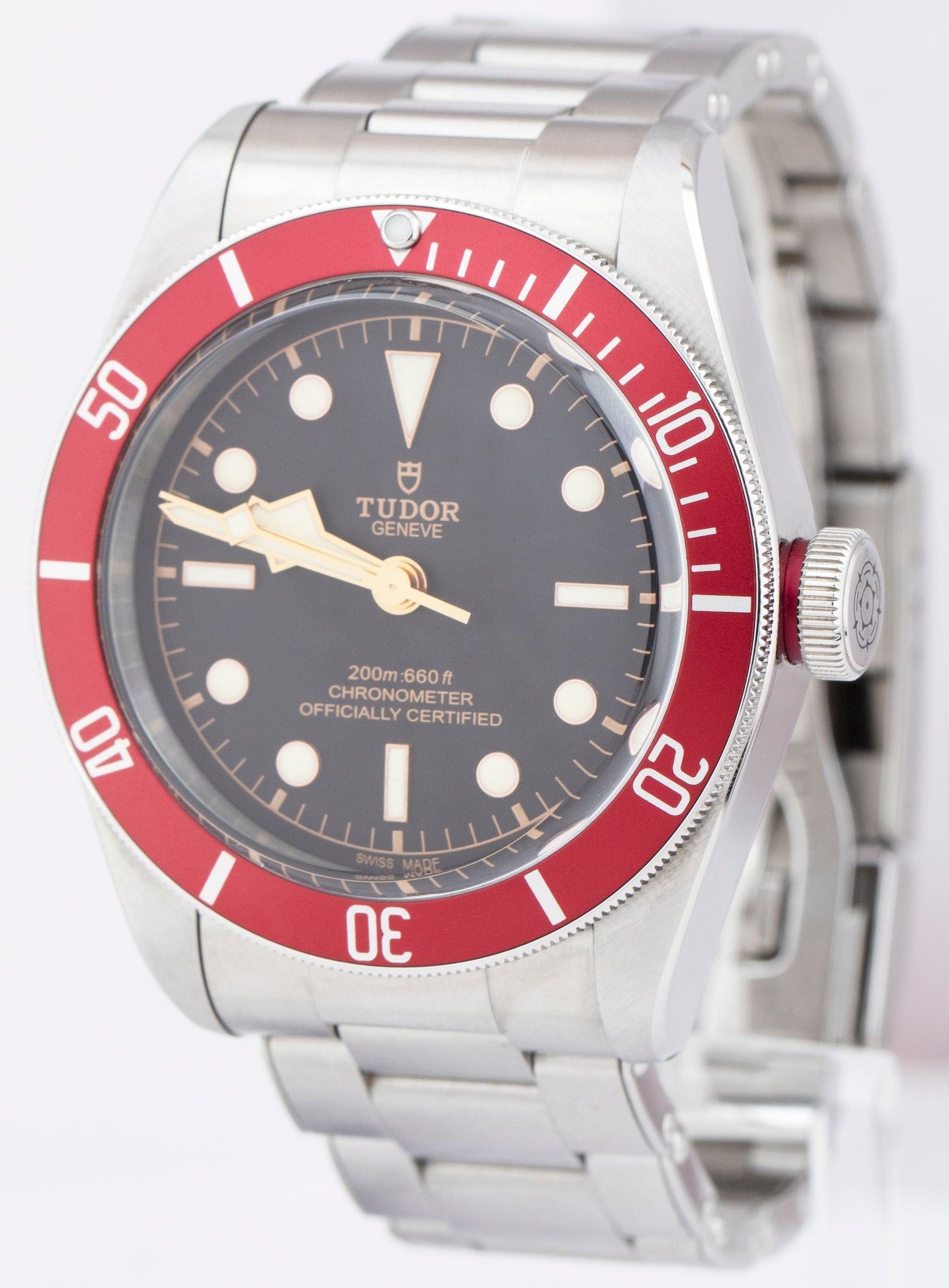 2021 Tudor Black Bay Heritage 79230 R Stainless Steel Red 41mm Automatic Watch