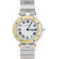 Cartier Santos Ronde Two-Tone 27mm Stainless Steel Gold Roman Quartz Watch 8191