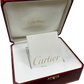 Cartier Santos 100 Midsize Automatic Stainless Leather Watch 2878 W20106X8 BOX