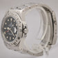 Rolex Explorer II Black SPIDER DIAL Patina Stainless Steel 40mm Watch 16550