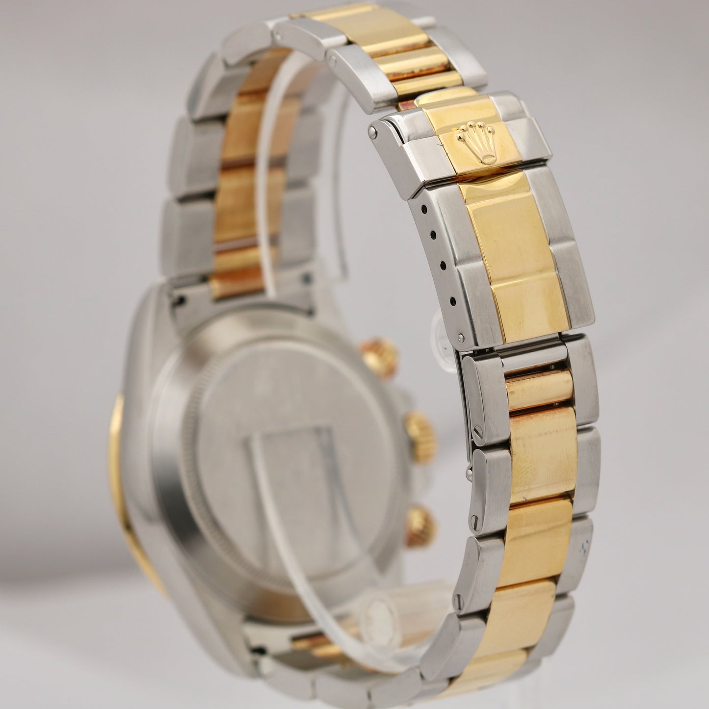 Rolex Daytona Cosmograph ZENITH CHAMPAGNE DIAMOND Two Tone Gold 40mm Watch 16523
