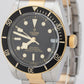Tudor Black Bay Heritage PAPERS Two-Tone Gold Steel Black 41mm Watch 79733N B+P