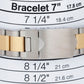 Tudor Black Bay Heritage PAPERS Two-Tone Gold Steel Black 41mm Watch 79733N B+P
