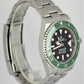 PAPERS Rolex Submariner GREEN KERMIT Ceramic Steel 41mm 126610 LV Watch B+P
