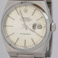 Rolex Oysterquartz DateJust Stainless Steel Quartz Silver 36mm Watch 17000