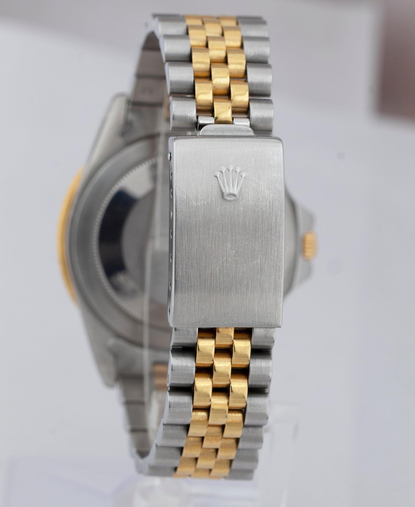 Vintage 1984 Rolex GMT-Master GLOSSY NIPPLE 16753 ROOT BEER TT Jubilee Watch