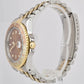Rolex GMT-Master II Two-Tone Stainless Gold ROOT BEER Jubilee 40mm Watch 16713