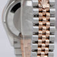 2020 Rolex DateJust 31mm Slate Diamond Two-Tone Rose Gold Jubilee 278381 RBR B+P