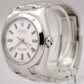 Rolex Milgauss 116400 WHITE Orange Anti-Magnetic Stainless Steel 40mm Watch