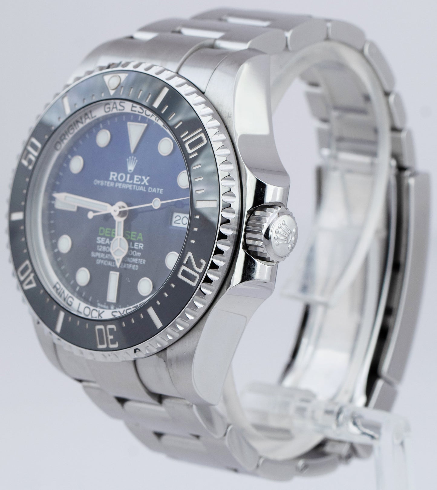 MINT Rolex Sea-Dweller Deepsea James Cameron Blue Steel 44mm 126660 Watch CARD