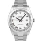 2022 Rolex DateJust 41 White Roman Stainless Steel 41mm Oyster Watch 126300