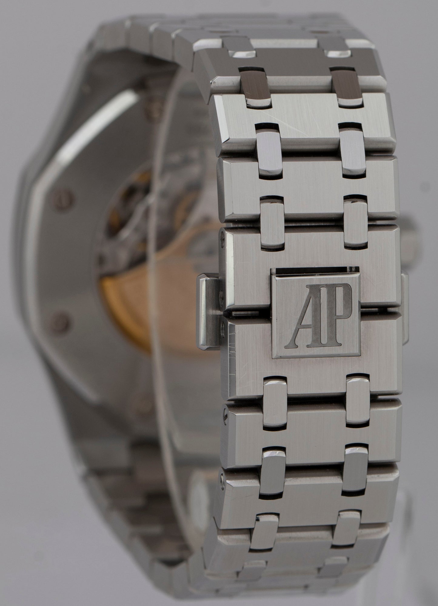 UNPOLISHED Audemars Piguet Royal Oak Black 41mm 15400ST.OO.1220ST.01 Steel Watch