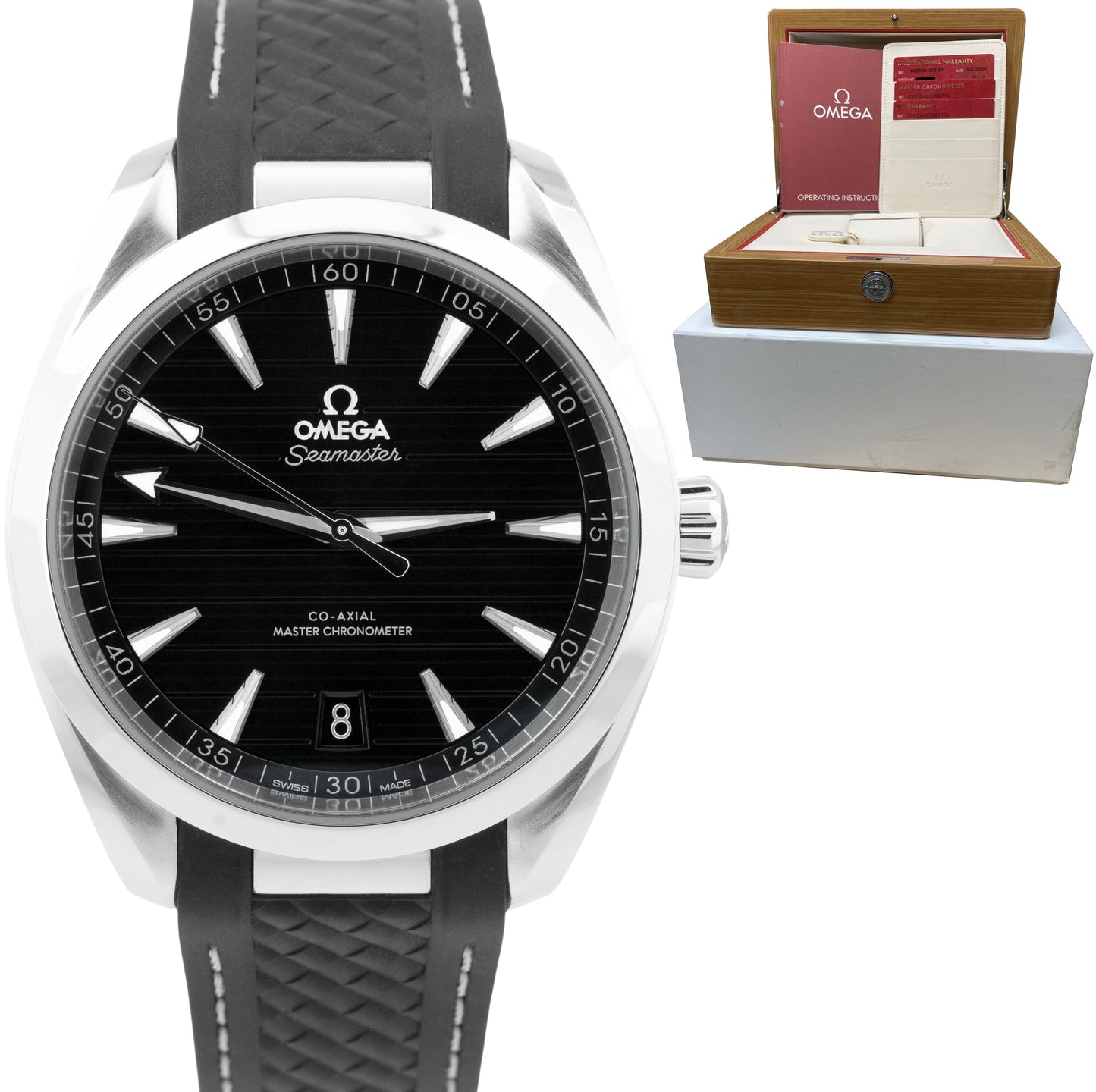 2020 Omega Seamaster Aqua Terra Co-Axial 41mm Black Watch 220.10.41.21.01.001