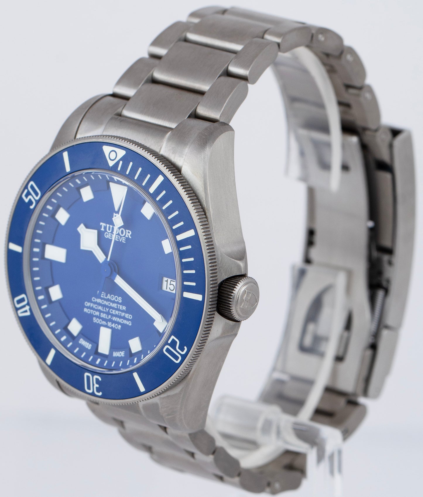 Tudor Pelagos Blue Titanium 42mm Automatic Date Watch 25600 TB CARD BOX