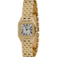Ladies Cartier Santos Demoiselle 18K Yellow Gold W25063X9 2699 Quartz 20mm Watch
